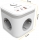 Priza pentru incarcare Filex Power Cube Fellowes, tip F, alb